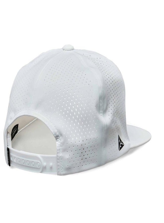Kimes Ranch Men's Hard Pressed White Cap - Image 3