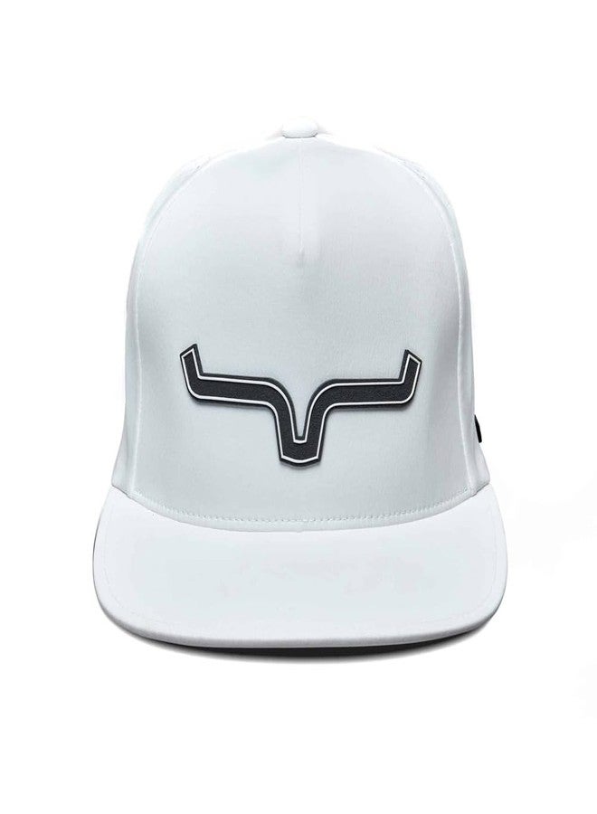 Kimes Ranch Men's Hard Pressed White Cap - Image 2