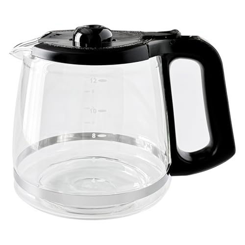 Cestlaive 12-Cup Replacement Glass Coffee Carafe Compatible with Mr. Coffee LMX, TP, MMX, and MSX series coffeemakers - Image 2
