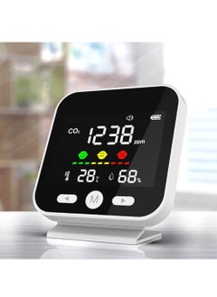 SYOSI CO2 Carbon Dioxide Detector, Indoor Air Quality Monitor, Tester for Carbon Dioxide, Temperature & Humidity, Portable CO2 Meter Indoor for Travel, Premium CO2 Monitor Indoor, CO2 Sensor  - Image 5