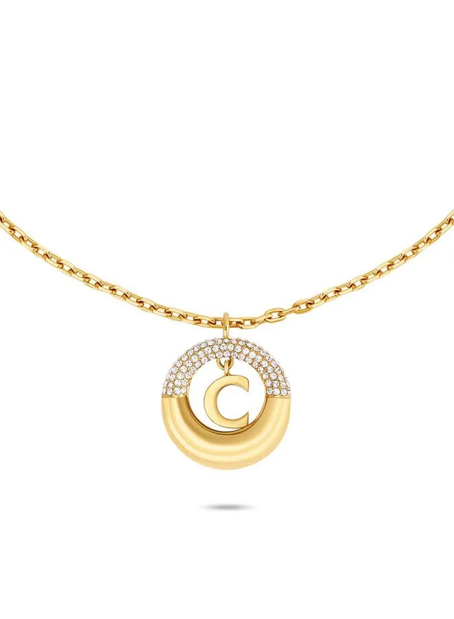 Valeria Gold Plated Stainless Steel Necklace for Women 700mm