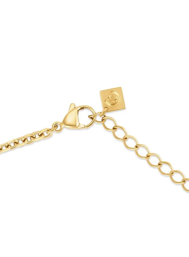 CERRUTI 1881 Valeria Valeria Gold Plated Stainless Steel Necklace for Women 700mm for Women | Best Price UAE
