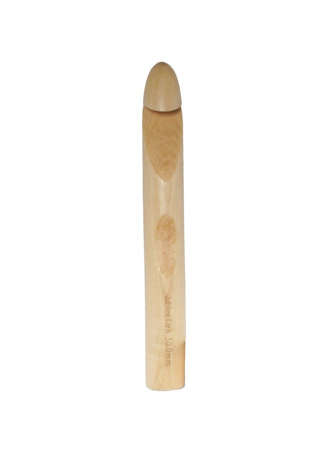 BambooMN Jubileeyarn Jumbo Birch Crochet Hook Us X (30Mm)  - Image 1