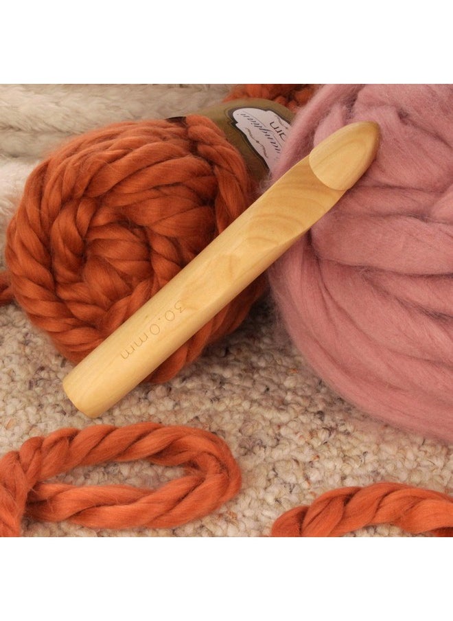 BambooMN Jubileeyarn Jumbo Birch Crochet Hook Us X (30Mm)  - Image 2