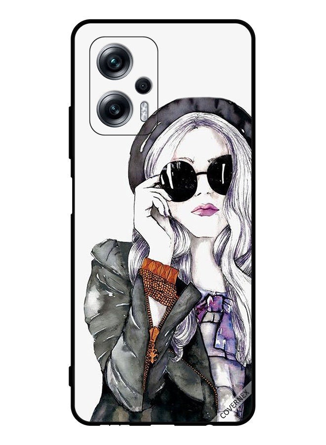 Covernex Protective Case Cover For Xiaomi Poco X4 GT Glass Stylish Cute Girl - Image 1