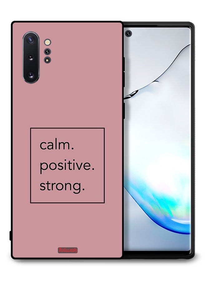 Tolwak Samsung Galaxy Note 10 Plus Protective Case Cover Calm Positive Strong - Image 1