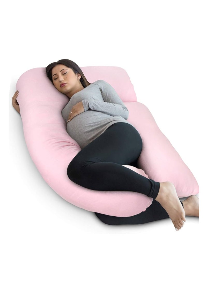 Toy Box U-Shaped Pregnancy cotton Pillow Full Body Maternity Support Pillow - Image 1