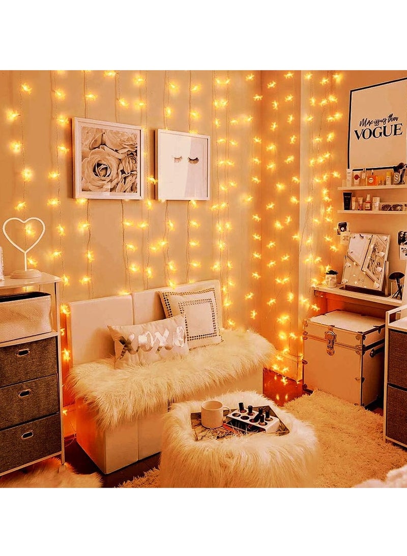 4 PCS 3M 20 LED Ramadan Decorative Star and Moon String Lights for New Moon Party, Wedding,  Suitable for Room, Dorm, Living Room（Warm） - Image 5