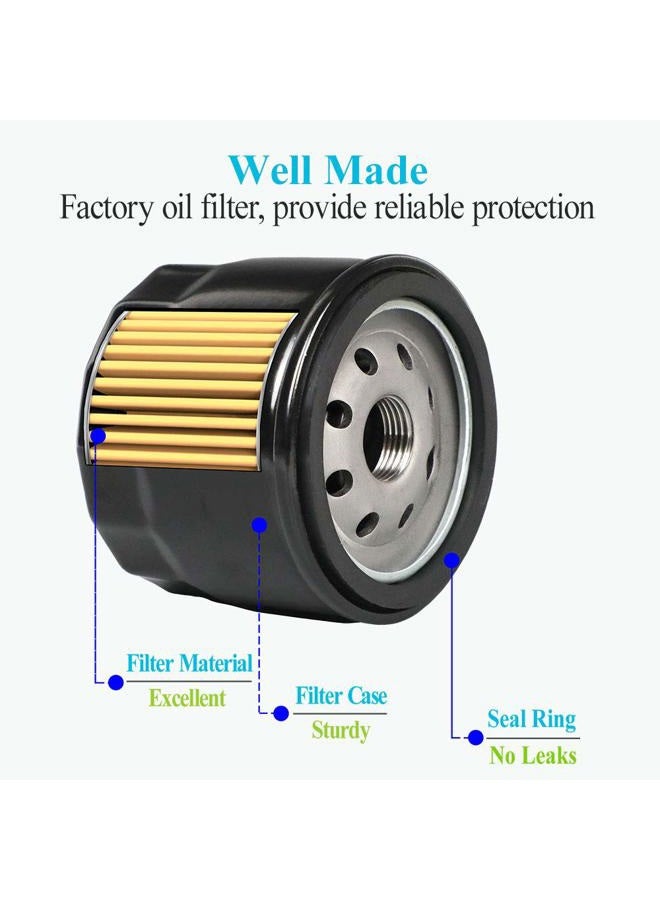 HOODELL 2 Pack 12 050 01-S Oil Filter Fits Kohler Engine Lawn Mower, Troy Bilt Bronco 12 050 01, Professional 1205001-S 12 050 01-S1 Oil Filter - Image 5