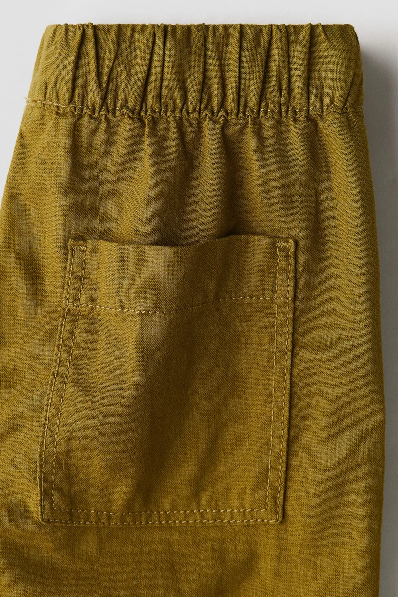 H&M Linen-blend trousers