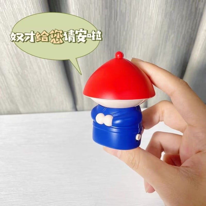 Creative Servant Eunuch Sound-Activated Funny Toy Figure Stress Relief Decoration - Image 4