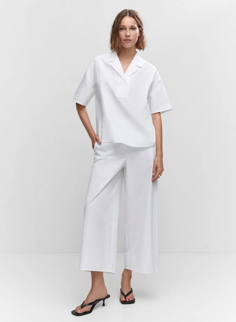 MANGO High Waist Pants
