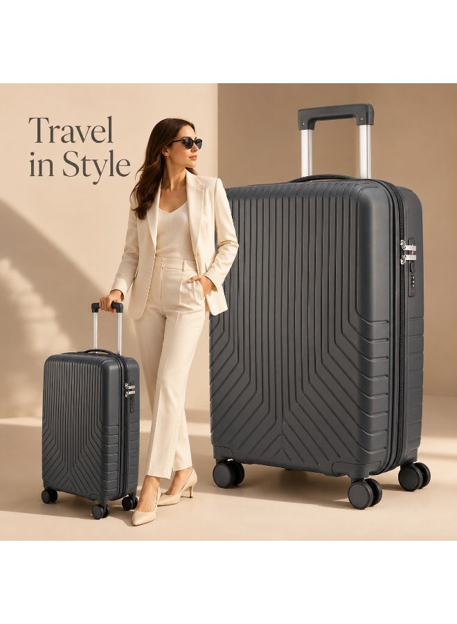 Original Hard Luggage 23 Inch, Genuine Polypropylene Material, Durable Travel Suitcase, Lightweight Hard Shell Design, Smooth Wheels, Telescopic Handle, Spacious Interior, 2-Year Warranty, Authorized Replacement Support - Image 1
