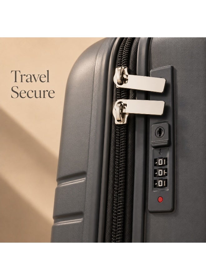 Original Hard Luggage 23 Inch, Genuine Polypropylene Material, Durable Travel Suitcase, Lightweight Hard Shell Design, Smooth Wheels, Telescopic Handle, Spacious Interior, 2-Year Warranty, Authorized Replacement Support - Image 3