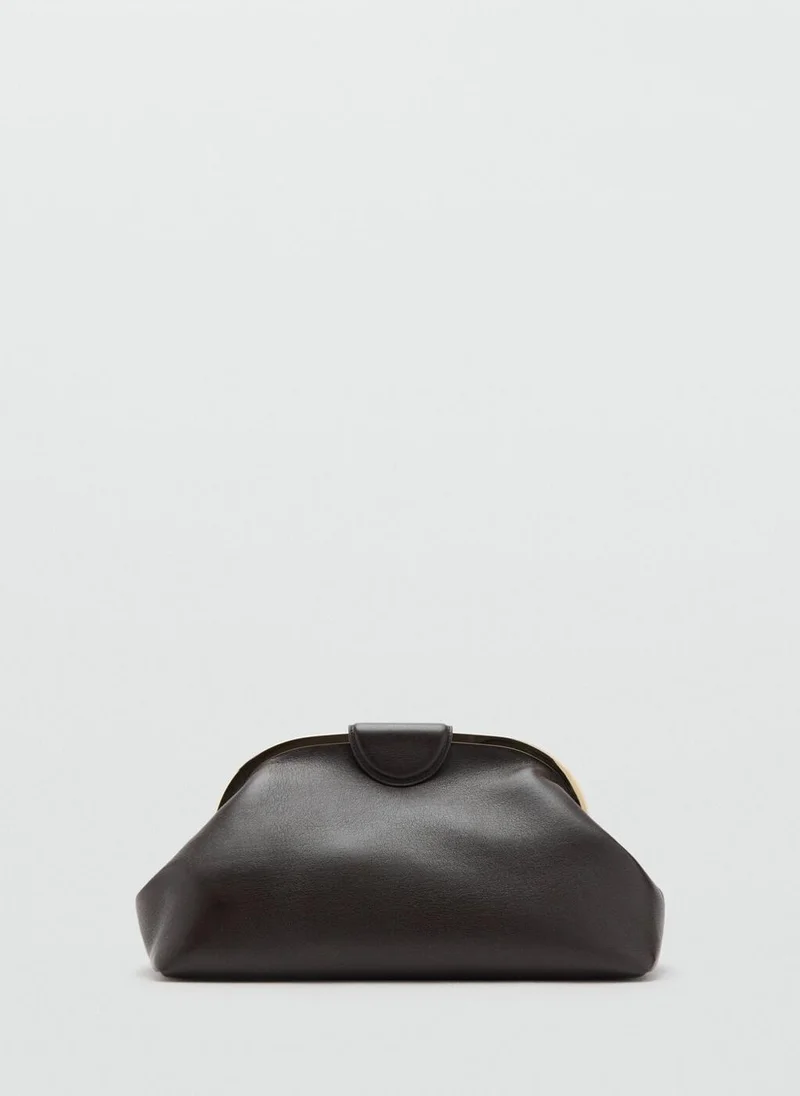 Mango Faux-Leather Handbag