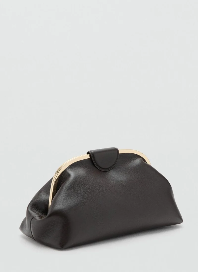 Mango Faux-Leather Handbag