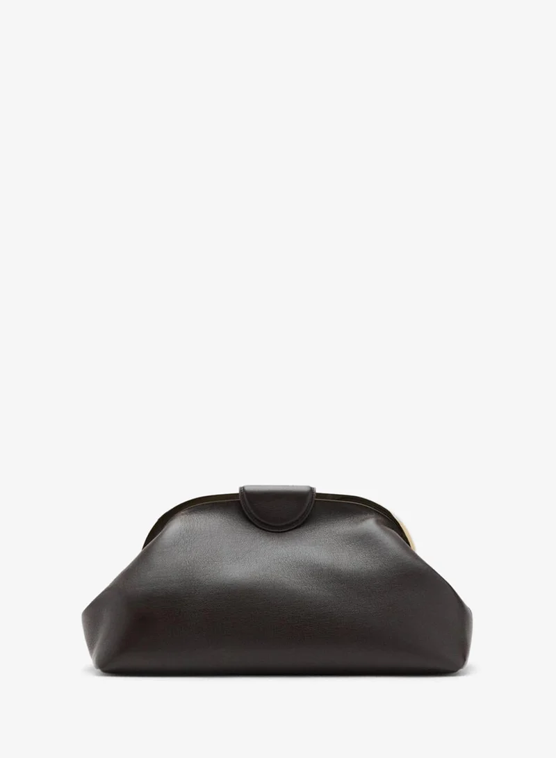 Mango Faux-Leather Handbag