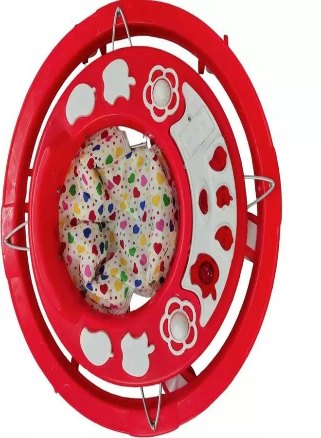 Maanit Musical 3-in-1 Walker for 0-2 Years Baby (Red) - Image 3