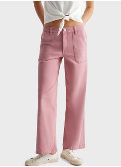 MANGO Youth Straight Fit Jeans  - Image 1