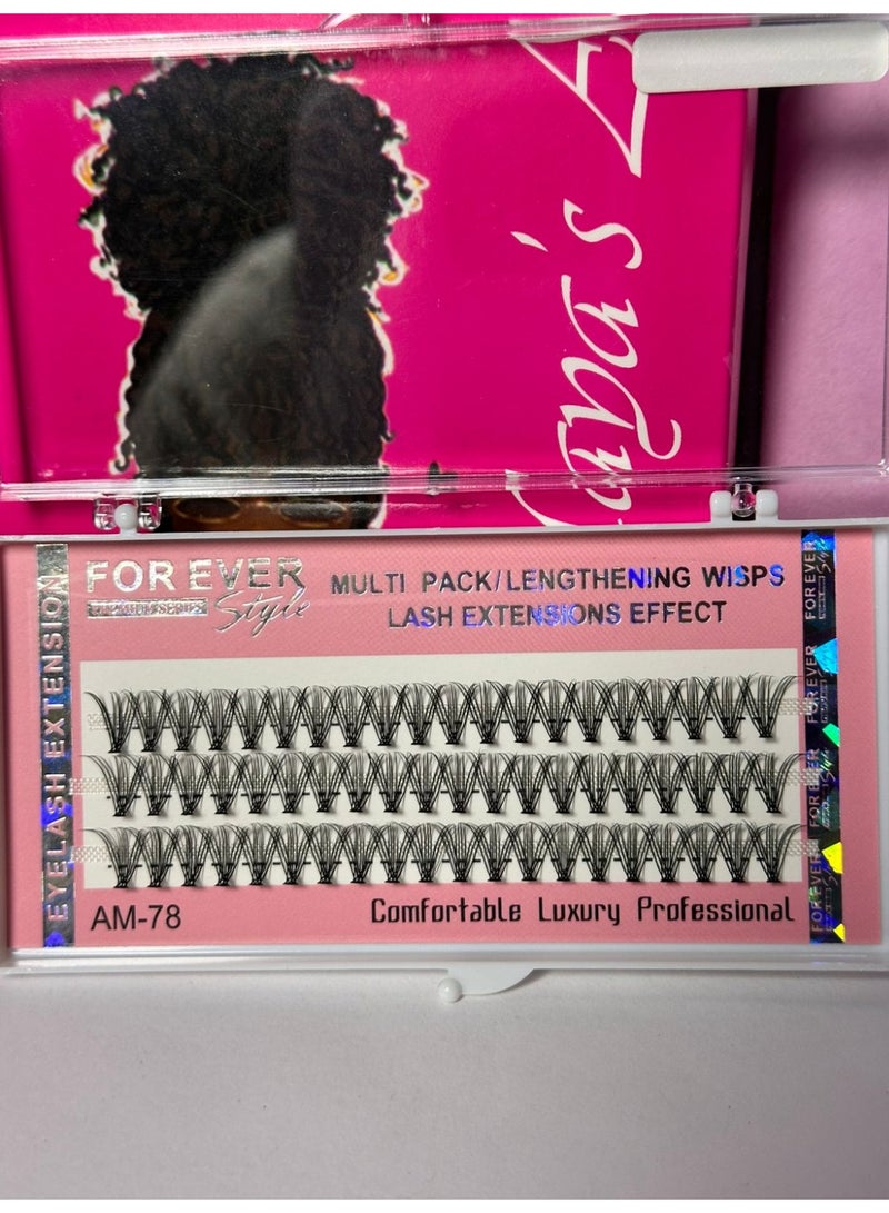 60 قطعة - رموش صناعية فردية كثيفة 6D من المنك - رموش مجانية - رموش طبيعية 6D - واحدة تلو الأخرى - Image 3