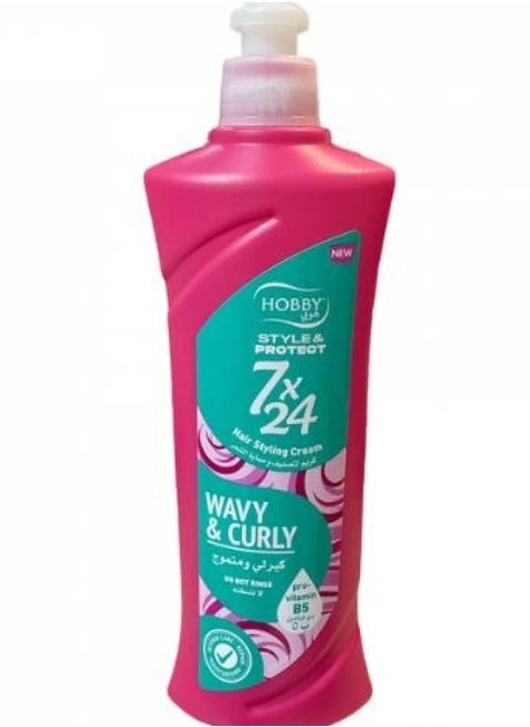 Hobby 24X7 Styling Cream For Curly And Wavy Hair 250 ml
