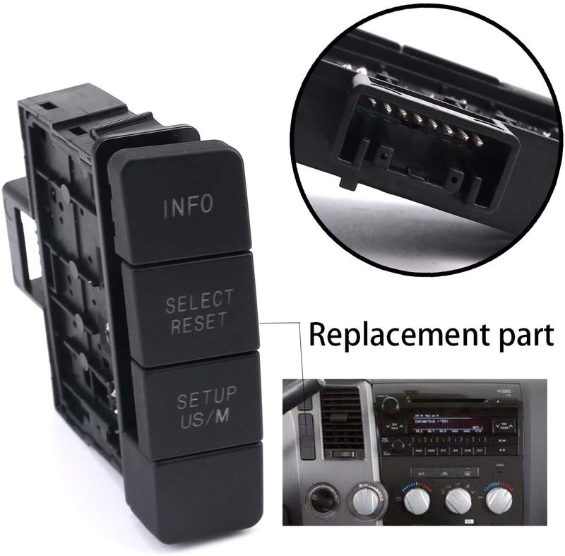 Xiaoyudou Drive Monitor Info Switch Mod for Toyota Tundra 2007-2013, Sequoia 2008-2013 Replace 84977-0C020 - Image 2
