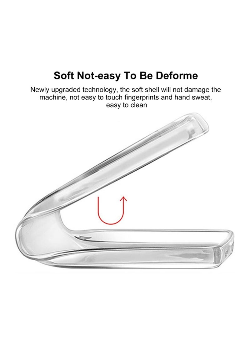 Techie Xiaomi Redmi 12 TPU Soft Corner Ultra Slim Clear Case Shockproof Anti Fingerprint Transparent Protective Back Cover - Image 5