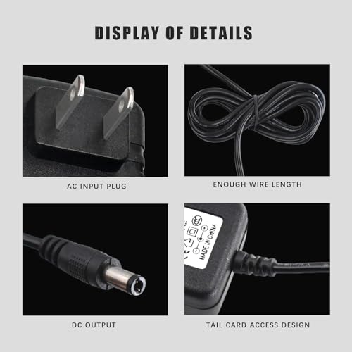 BOEEA 18V Charger Replacement Compatible with Hyperice Hypervolt 2 Pro,Hypervolt 2,Hypervolt Go,Hypervolt Go 2,Vyper 3 Massager Gun Power Cord Supply 6Ft - Image 3