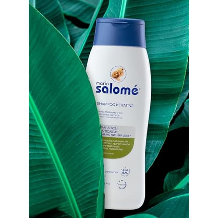 Maria Salome Shampoo Keratin2 Salt Freel/Sin Sal 400 Ml/New Product - Image 4