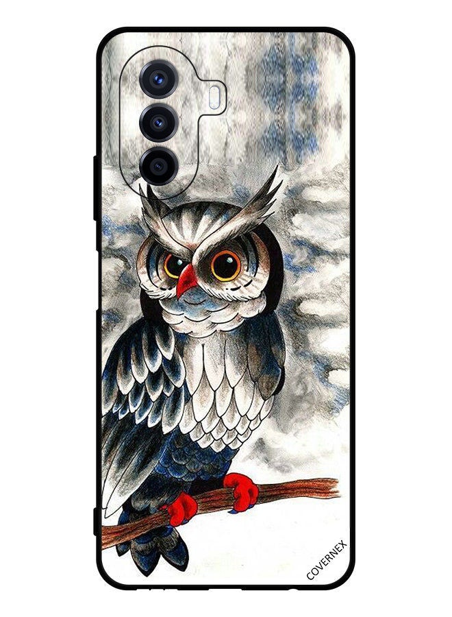 Covernex Protective Case Cover For Huawei nova Y70 Owl Drawing Art - Image 1