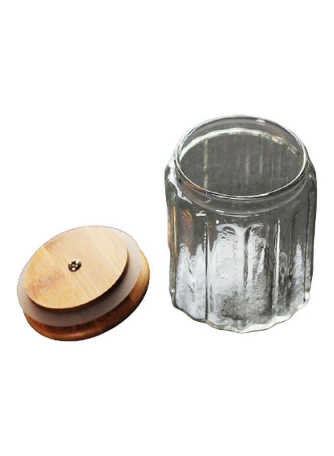NIBEMINENT Borosilicate Glass Food Container With Lid Clear 250ml  - Image 3