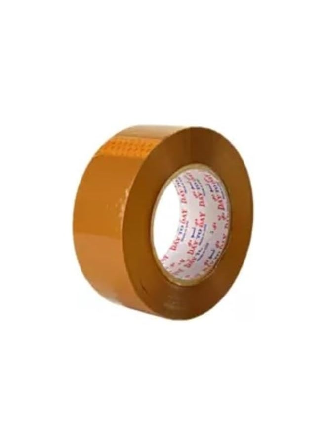PROMASS - Masking Tape Carton Packaging Tape Sealing Tape, Brown Color- 200 yard - Image 1