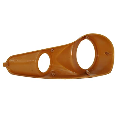 MERISHOPP Pair 3 Way Loudspeaker Module Coaxial Car Speakers Gasket Brown PP - Image 4