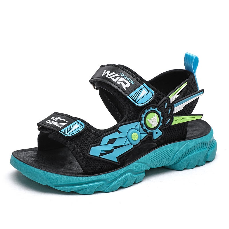 Boys Shoes Beach Shoes Open Toe Sandals Big Kids 2024 Summer Children'S Shoes Sandals - Image 5