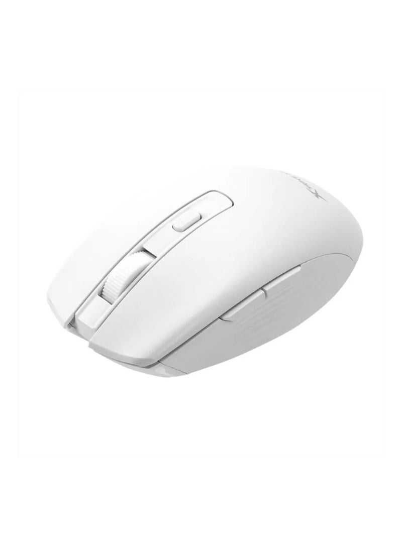 XTRIKE ME ماوس مكتب لاسلكي GW-224 بتصميم مريح جسم أبيض - Image 1
