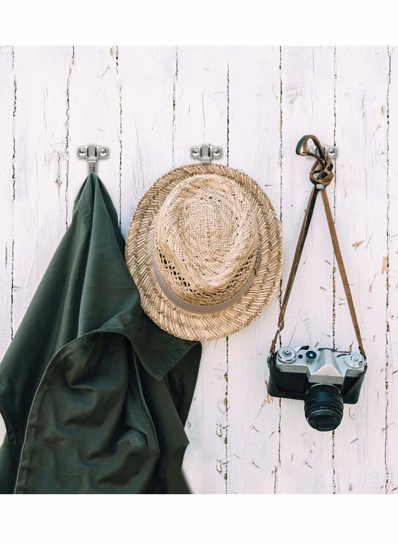 Ceiling Plate Chandelier Hook, Nail-in Hooks with Screws, Top Wall Hook Extremely High Load Capacity Can Hang Lamps or Other Items That Need to be Hung 2 Pcs - Image 2