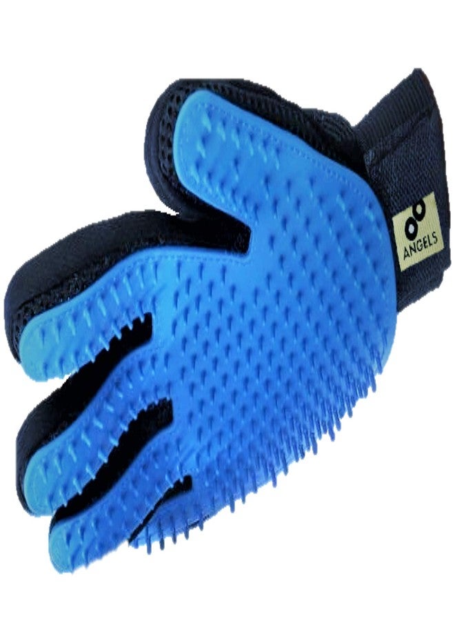 Angeles 8 Upgrade Version Pet Hair Removal Grooming Glove - Dog & Cat Brush Glove for Shedding - Pet Hair Remover Mitt - Dog & Cat with Long & Short Hair (Right Hand only) - Image 1