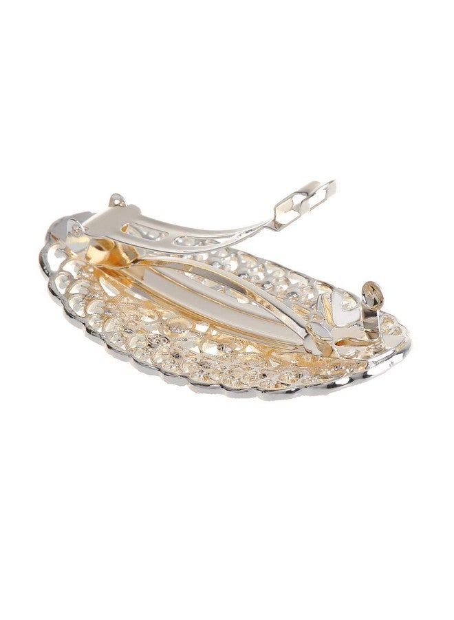 IPINK New Women Pearl Flower Hair Clip Barrette Hairpin - Image 5