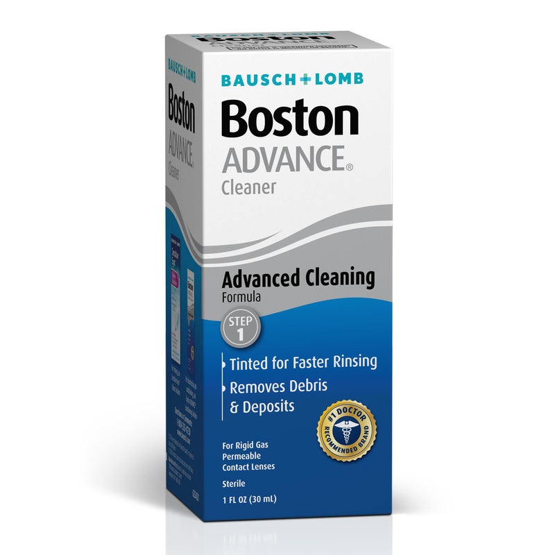 Boston Boston Advance Contact Lens Solution by Bausch+ Lomb, for Gas Permeable Contact Lenses, 1 Fl Oz (Packaging May Vary)  - Image 5