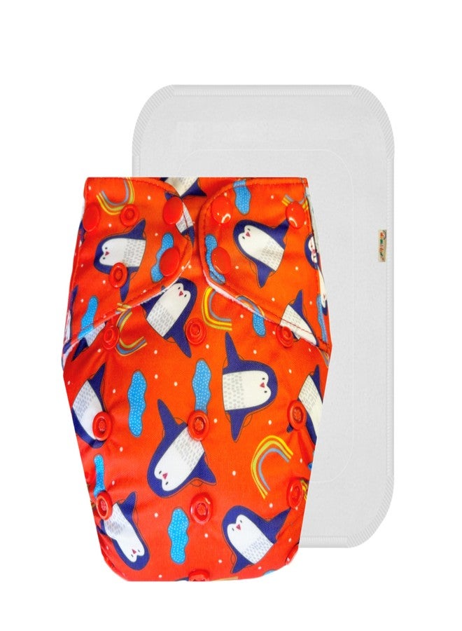 Dumbledo Premium Cloth Diaper with Cotton Insert (Pack of 3) | Snug Fit | Breathable | Adjustable Snaps | Perfect for Indian Summers | 3 Months - 3 Years | Unisex Baby - Image 2