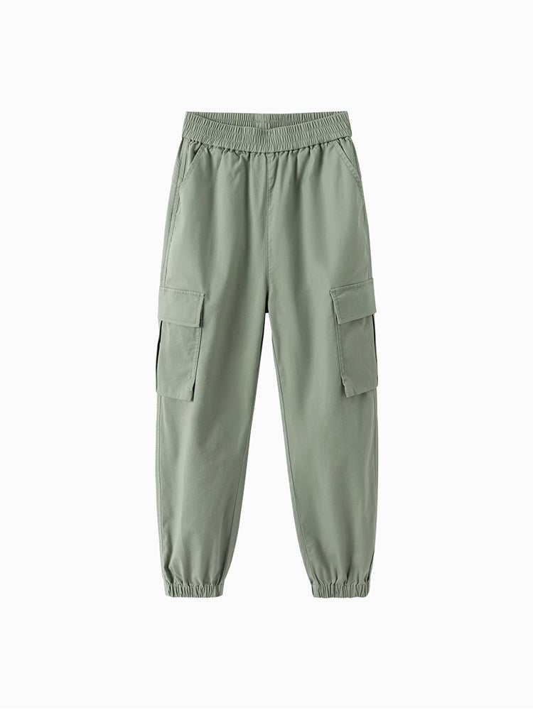 بالابالا بنطلون بلون موحد للأولاد - Image 1