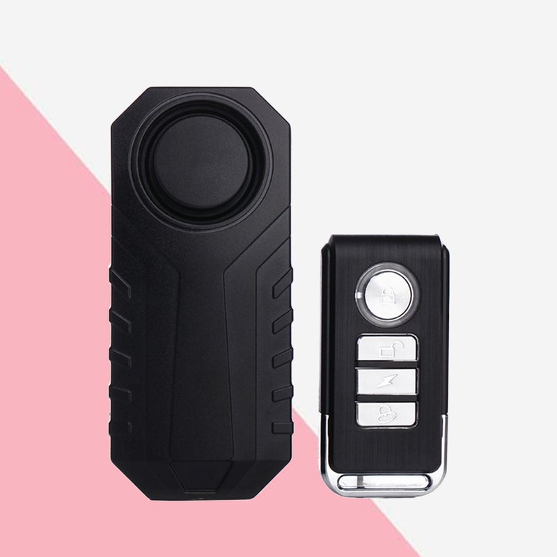 Universal Bike Motorcycle Electric Car Vehicle Security Anti Lost Remind Warning Alarm Sensor (Black) - Image 1