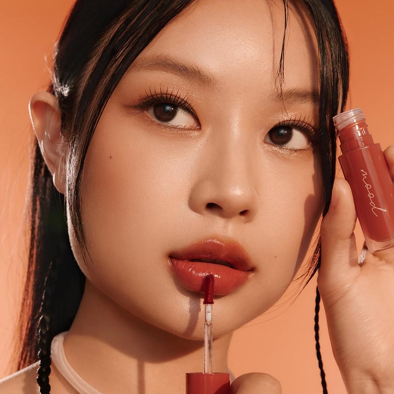 Peripera Ink Mood Glowy Tint | Lip-Plumping, Naturally Moisturizing, Lightweight, Glow-Boosting, Long-Lasting, Comfortable, Non-Sticky, No White Film (020 BROWN YAKGWA (HONEY K-OOKIE)) - Image 5