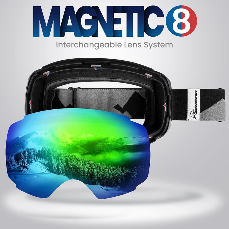 OutdoorMaster Ski Goggles PRO Replacement Lens - 20+ Choices - Image 2