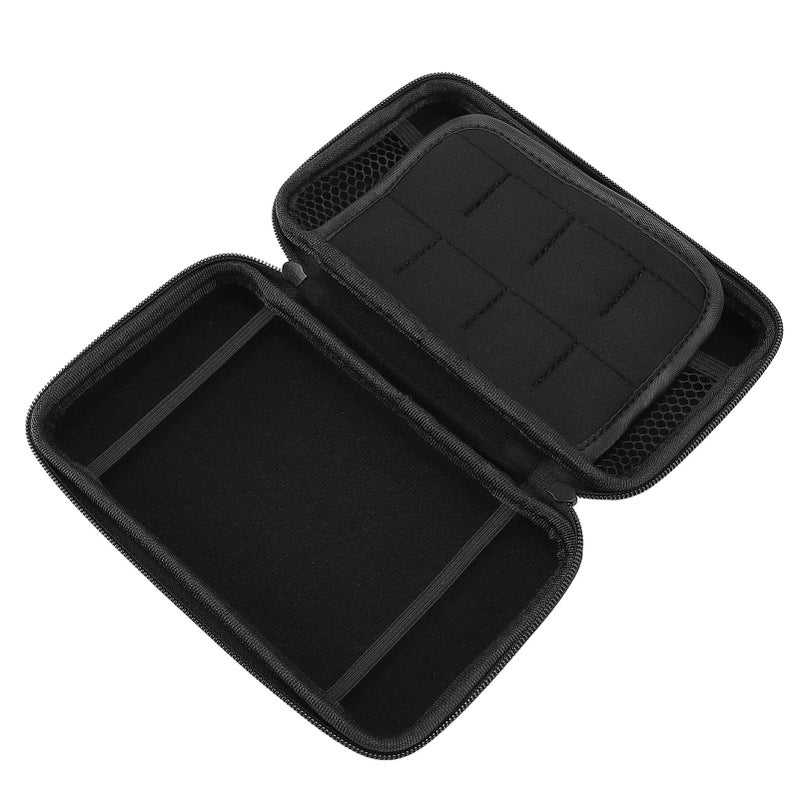 Game Console Carrying Case Portable with 8 Game Slot Inner Pocket Hard Shell Travel Protective Case for New 3DS XL Black - Image 2