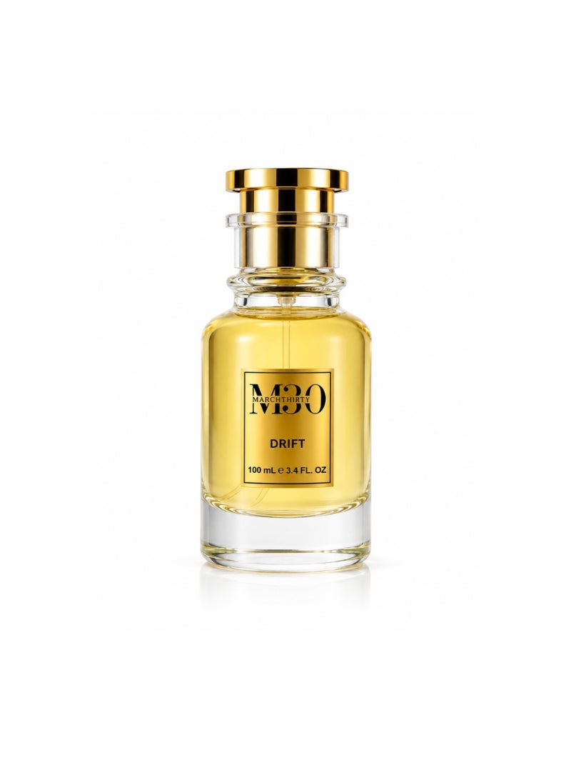 March Thirty MarchThirty M30 Drift Eau De Parfum for Men & Women, 100ml – Fresh Citrus, Green & Amber Fragrance - Image 4