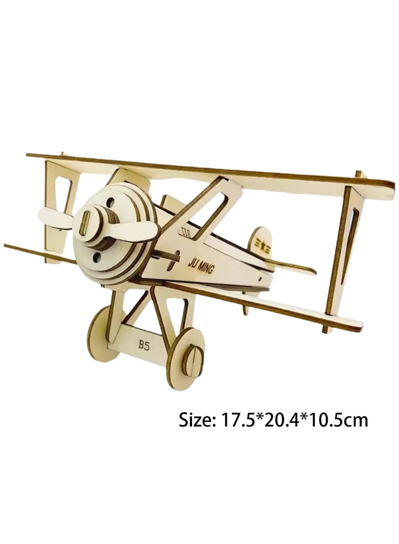 Wooden Puzzle 3D Model Building Blocks Assembly Toys For Boys (Newport) - Image 2