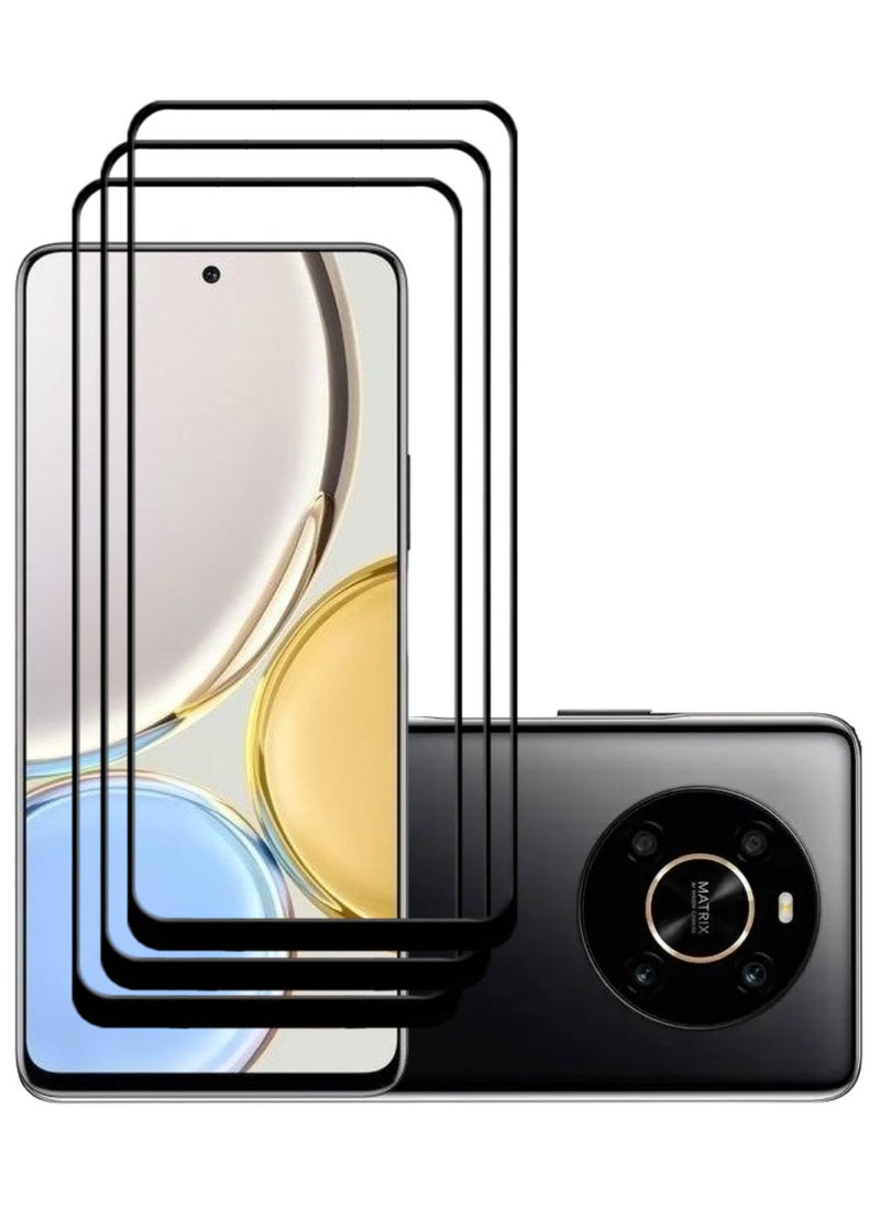 ACLIX 3 Pieces Antistatic ESD Dustproof Premium Quality High Definition Tempered Glass Screen Protector Designed For Honor X9 - Image 1