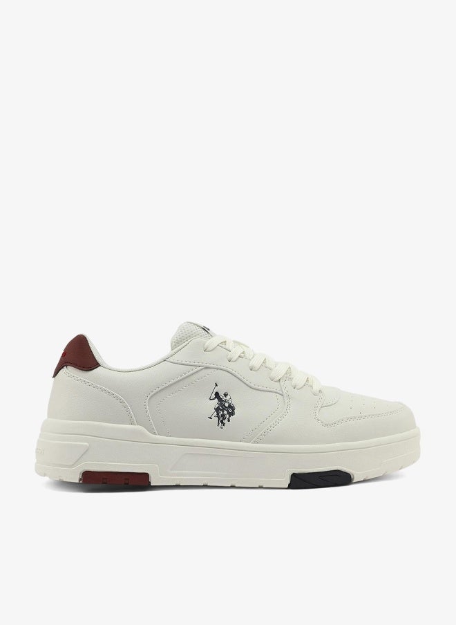 U.S. Polo Assn. Men's White Sneakers - Lightweight, Breathable and Comfortable Shoes - Image 1