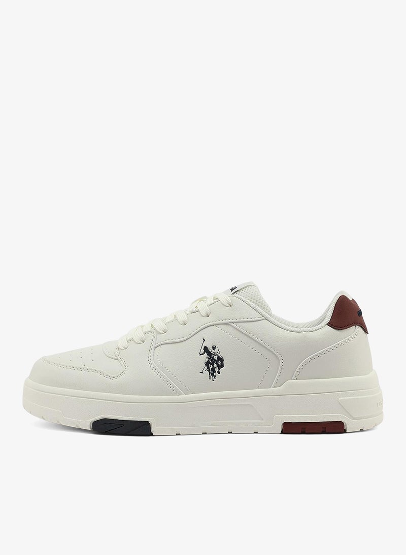 U.S. Polo Assn. Men's White Sneakers - Lightweight, Breathable and Comfortable Shoes - Image 3
